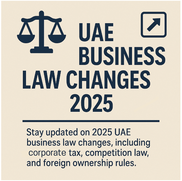 UAE business law changes 2025